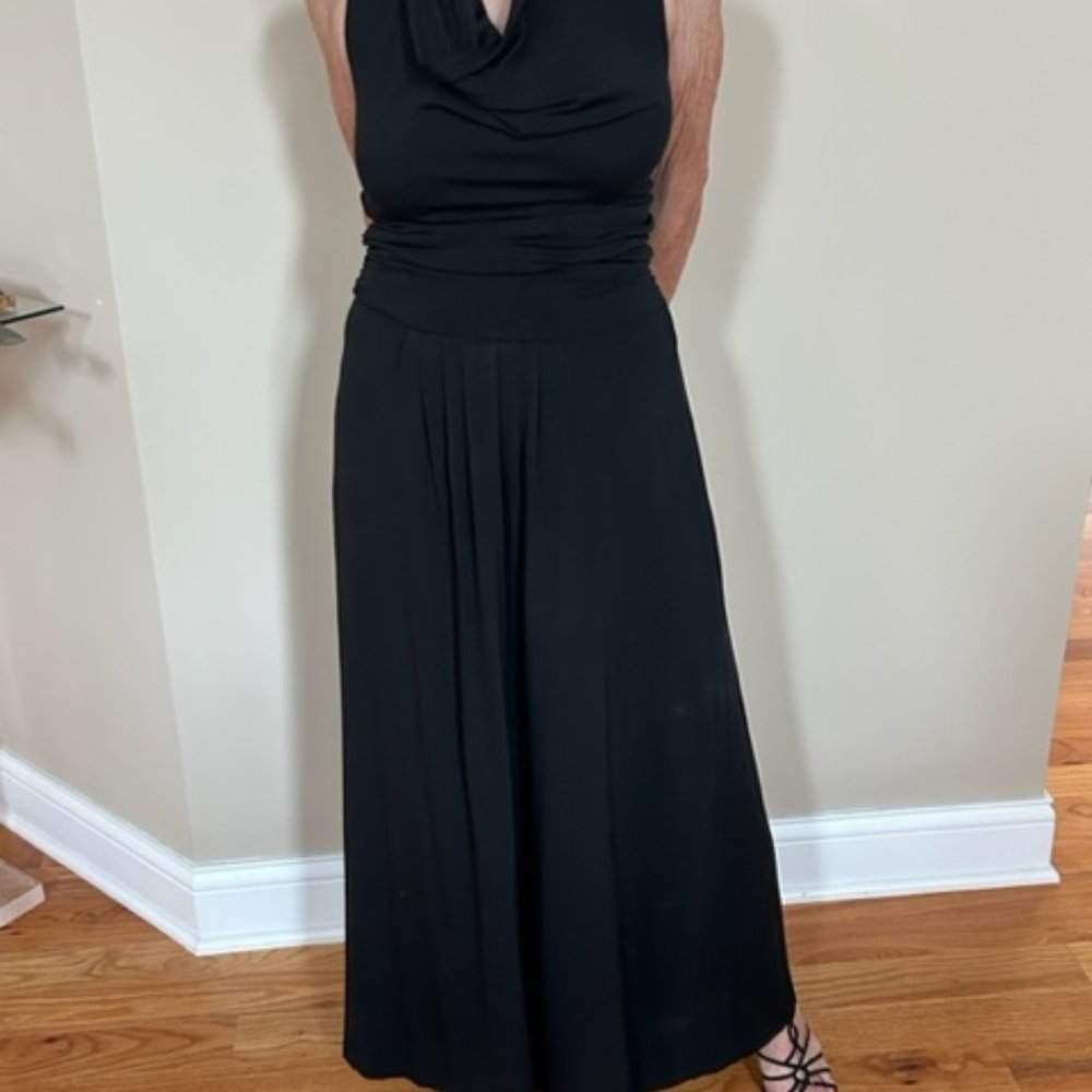 XS Long black backless dress, The Limited
